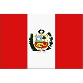 Peru Flag Polyester 2 ft. x 3 ft.