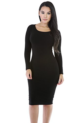 Midi Bodycon Stretch Dress