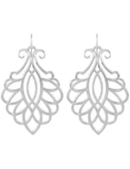 Diamond Earrings Sterling Silver Pair 1/4 Ct Tw Diamond Earrings