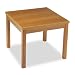 Woodtone Laminate Corner Table Medium Oak