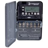 Intermatic ET8215C 7-Day 30-Amps 2XSPST OR DPST Electronic Astronomic Time Switch, Clock Voltage 120-Volt - 277-Volt NEMA 1