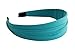 Bargain Headbands Aqua Blue, Gorgeous Elegant Knotted Hard Headband