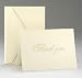 Gold Script Thank You Notes