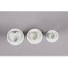 Set of 3 Sugarcraft Heart Plunger Cutter by FlissyTM