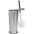 Home Basics Toilet Brush Stainless Steel  Tapered