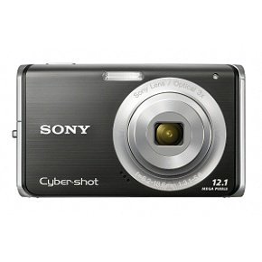 Sony Cybershot DSC-W190 12.1MP Digital Camera with 3x Super Steady Shot Stabilized Zoom and 2.7 inch LCD (Black)