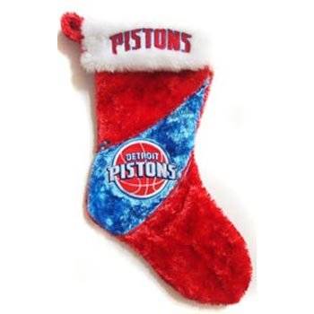 Detroit Pistons NBA Colorblock Himo Plush Stocking (Quantity of 1)