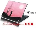 15.4" Laptop Notebook Skins Sticker Cover H204 Pink Sky (Brand New with 2 FREE touch pad decals)