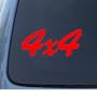 4 X 4 - Car, Truck, Notebook, Vinyl Decal Sticker #1000 | Vinyl Color: Red