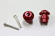 Swingarm Stand Spools - 6mm - Red - Yamaha YZF600 R6, YZF1000 R1, YZF 600 1000