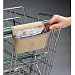 Shopping Cart Coupon Holder (Taupe) (4