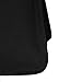 Simple Ecology Organic Cotton Deluxe Reusable Grocery Shopping Bag with Bottle Sleeves and Rigid Bottom Support (UPDATED DESIGN) - Black 3 Pack