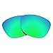 Revant Replacement Lenses for Oakley Frogskins sunglasses, UV Protection, Anti-Scratch and Impact Resistant, Polarized Emerald Green Mirrorshield