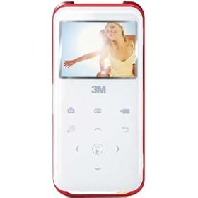 3M CP45 Digital Camcorder - 2.4 LCD - HD - Red (HK-4000-0076-4) -
