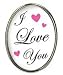 Tarina Tarantino "I Love You" Supersized Cameo Ring