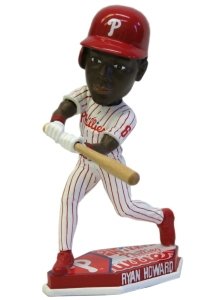 Philadelphia Phillies Ryan Howard Forever Collectibles Plate Base Bobble Head