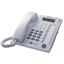 Panasonic 24-Button Proprietary Telephone with LCD and Talking Caller ID, White