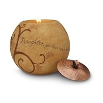 Cherished Daughter Round Comfort Candle