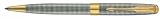 Parker Sonnet Sterling Silver Cisele Ballpoint Pen - 85332-11