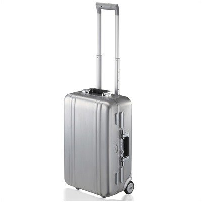 Zero Halliburton 21" Framed 2-wheel Carryon (Silver)