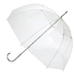 Clear Plastic Vinyl Adult Size Bubble Umbrella