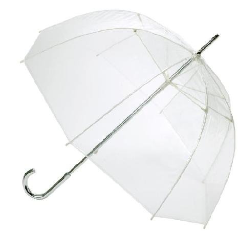 Clear Plastic Vinyl Adult Size Bubble Umbrella