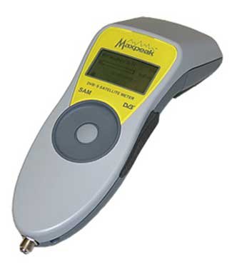 Maxpeak Satellite Signal Meter Maxpeak Satellite Signal Meter