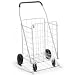 Folding Utility Cart (White) (36.5"H x 25"W x 21"D)