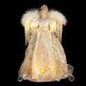 Kurt Adler Ivory Angel Treetop with Four Spare Bulbs & One Spare Fuse