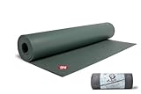 Manduka Mat PRO - 71 inches - with eQua Mat Towel (Black Sage)