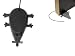 Black Dead Mouse Plastic Door Stop April Fools Gag Novelty Gift