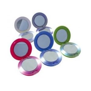 Compact Mirror with LED Light (Assorted) (2.75h x 2.75w) by 