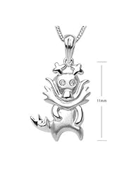 Zodiac - Diamond And 18K White Gold Pendant
