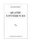 Quatre conf�rences