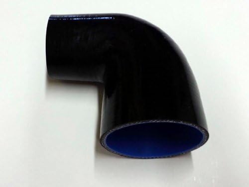 2.5"<4" Silicone Hose Transition Elbow (blue)