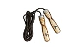 Adidas ADIJRW01 Unisex Leather Skipping Rope - Brown, 270 Inch