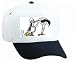 White Cap with research, test-tubes, scope, frog, biologist, bird