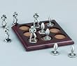 Pewter Football - Tic-Tac-Toe Sets