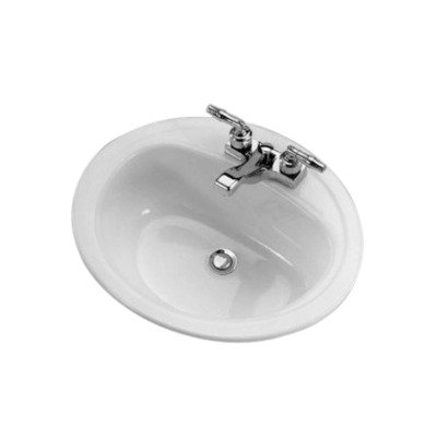 20 x 17 Enameled Finish: White