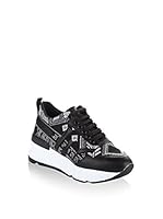 Pembe Potin Zapatillas (Negro)