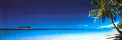 Beach - Morning Best Seller Door Poster Print, 62x21 Door Poster Print, 62x21 Door Poster Print, 62x21