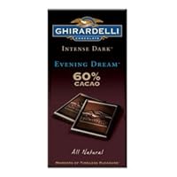 Ghirardelli Chocolate Intense Dark Evening Dream, 60% Cacao, 3.5 oz