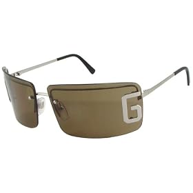 Dolce and Gabbana D&G 400S 130 Fashion Sunglasses, Shield-Style, Big Logo, Chrome Silver Frame ...