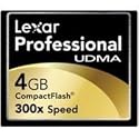 Lexar 4GB 300X Professional UDMA CompactFlash