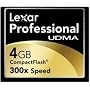 Lexar - Carte Compact Flash - UDMA 300X Professionel - 4GB