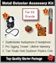 Metal Detector Accessory Kit (Silver Value Kit): Includes DepthMaster Audiophone II Metal Detector Headphone, Pro Digging Trowel, and a Two Reale Gold Doubloon Replica Coin.