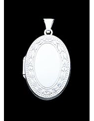 Sterling Silver Oval Locket