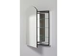 Robern 1/2 BEVELED ARCH DOOR CABINET - 23-1/4 W x 34 H - LEFT HAND - ELECTRIC W/NIGHT LIGHT MT24D6ABLL