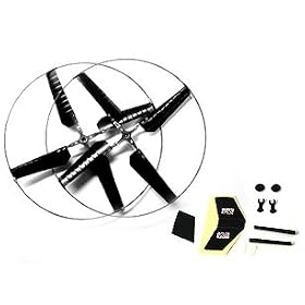 2 Firefly RC Helicopter Replacement Parts Kits: Rotor Sets, Spacers, C-Clips, Tail Fins +... from Micro R/C
