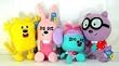 Wow! Wow! Wubbzy! - Wobbzu Plush Set (4 Piece Set)